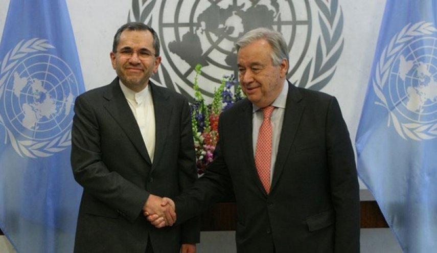 تخت روانجي سفير ايران الجديد لدى الامم المتحدة 
