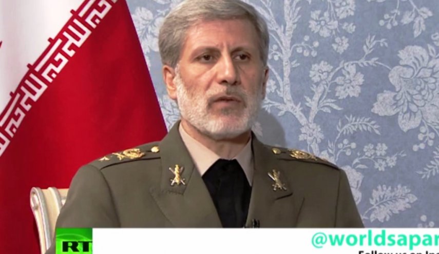 وزیر دفاع: ایران و روسیه برای ایفای نقش مستقل مورد هجمه های آمریکا هستند