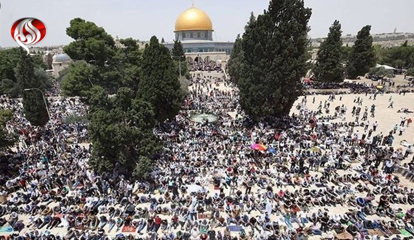 مشارکت 40 هزار نفر در نماز جمعه این هفته مسجد الاقصی