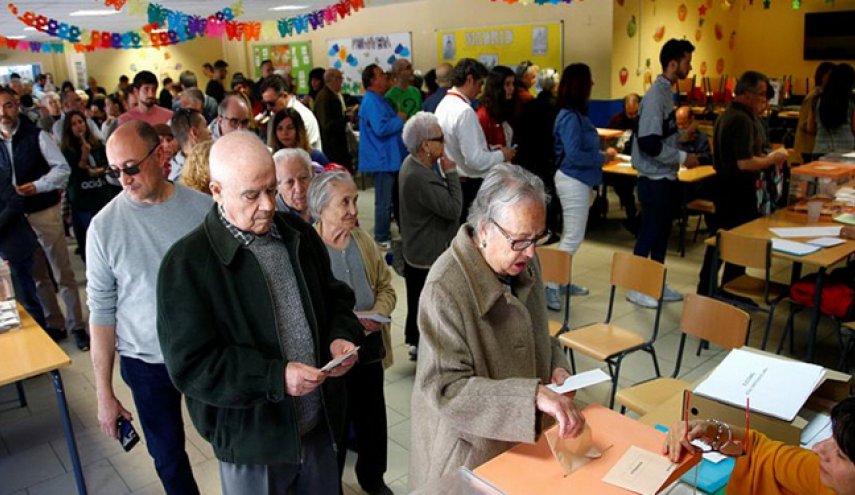 نتایج اولیه انتخابات پارلمانی اسپانیا