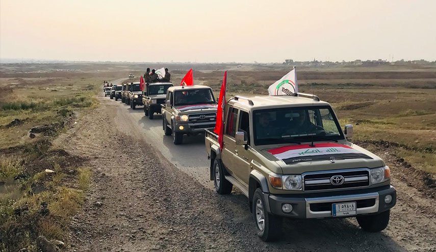 الحشد يبدأ عملية عسكرية لتطهير الحدود العراقية السورية