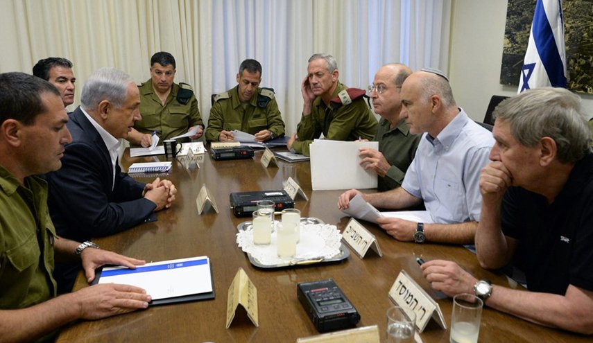 جلسه کابینه امنیتی رژیم صهیونیستی برای حمله به غزه