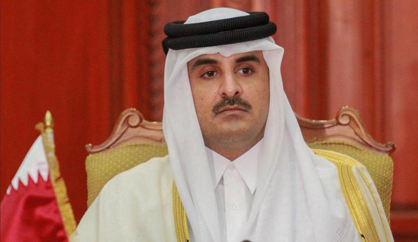  أمير قطر يتلقى اتصالا هاتفيا من مسؤول كبير لـ