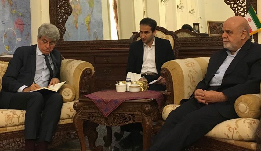 سفیران ایران و فرانسه در بغداد گفت و گو کردند
