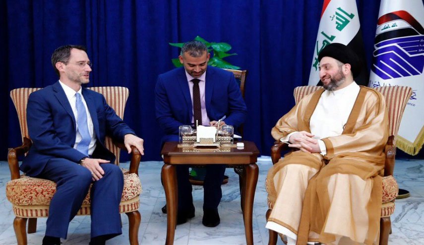 حکیم در دیدار کاردار آمریکا در بغداد: عراق می تواند میانجی تهران و واشنگتن باشد