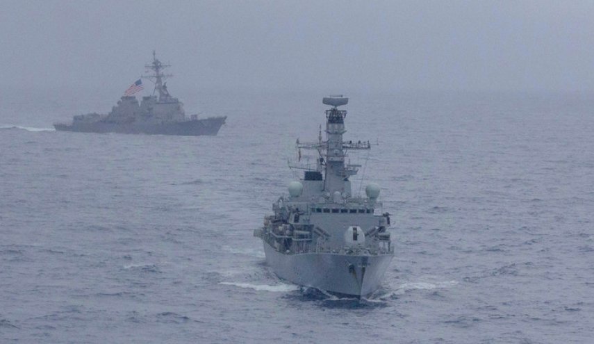 سفن صينية تحاصر حاملة الطائرات الأمريكية 'رونالد ريغان'