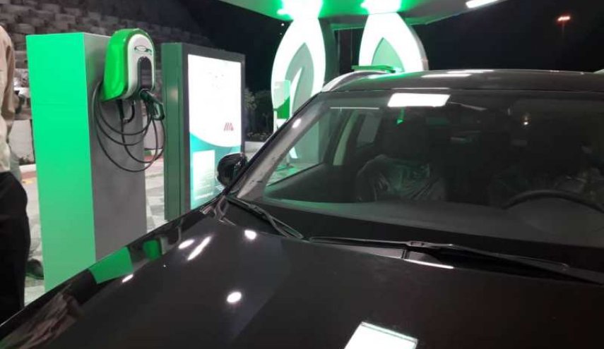 تدشين اول محطة شحن للسيارات الكهربائية في ايران