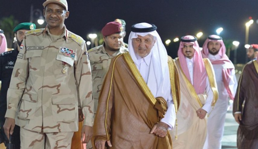 نائب رئيس ‘العسكري’ السوداني ‘حميدتي’ يصل السعودية