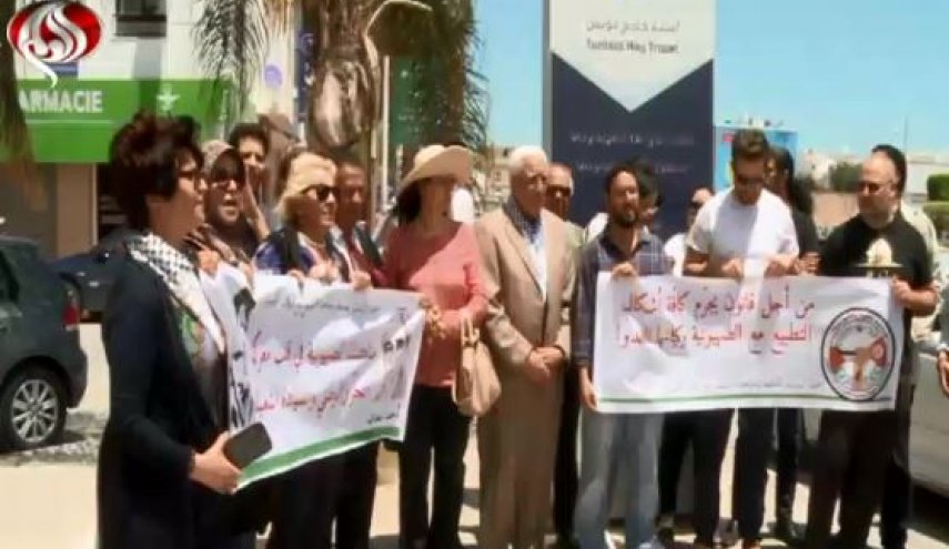مخالفت مردم تونس با عادی سازی روابط با اسراییل
