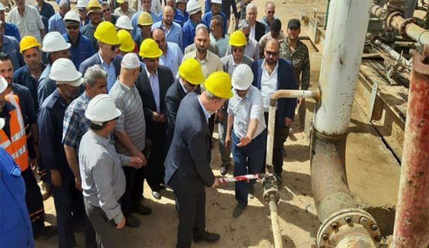 وزير النفط السوري يزور حقل “التيم” ويكشف عن إنتاجه اليومي