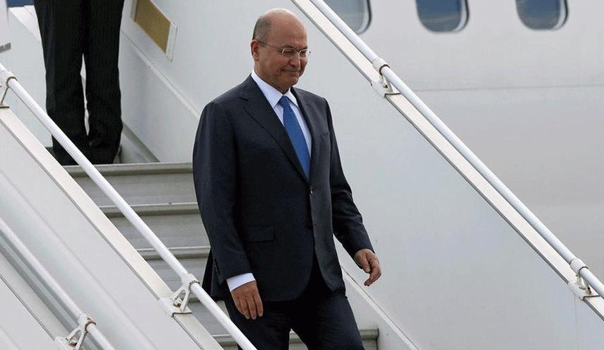 الرئيس العراقي برهم صالح يصل الى تركيا