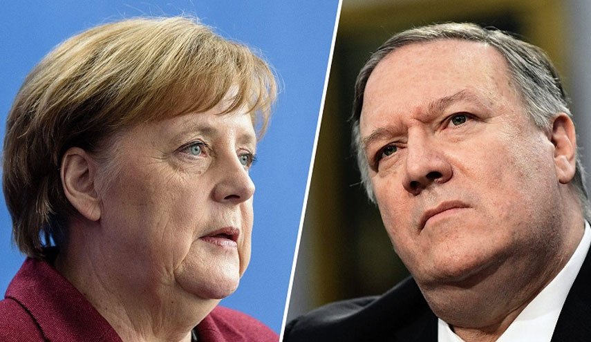 صدر اعظم آلمان اعلام کرد: ایران مهمترین محور گفت وگو با پمپئو 