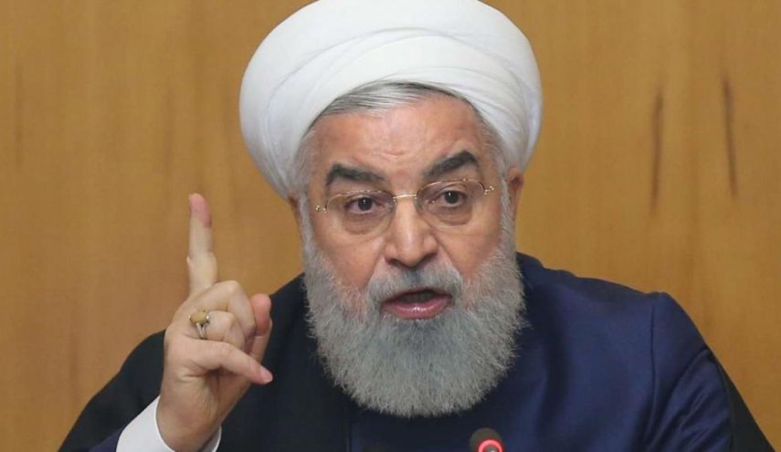 روحاني: الشعب الايراني صمد وأجبر الاعداء على التقهقر