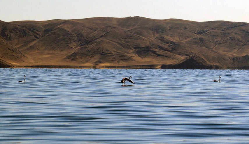 وسعت دریاچه ارومیه ۸۴۰ کیلومترمربع افزایش یافت