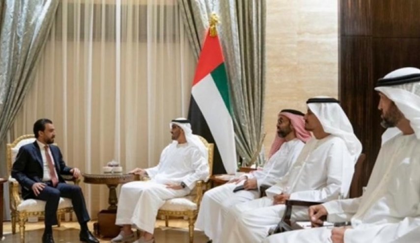 دیدار رئیس پارلمان عراق با ولی‌عهد ابوظبی