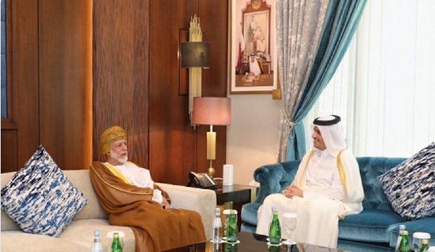 دیدار وزیر خارجه عمان با همتای قطری
