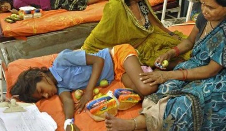 وفاة 31 طفلًا بالتهاب الدماغ الحاد فى الهند خلال 10 أيام
