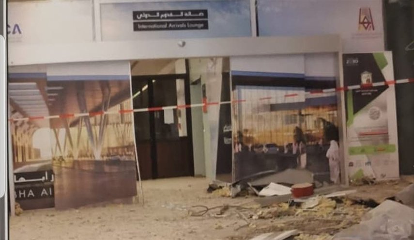گزارش تصویری از حملات کوبنده ارتش یمن به فرودگاه سعودی