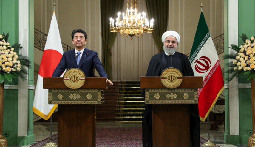 توضیحات وزارت خارجه ژاپن درباره گفت‌وگوی آبه و روحانی