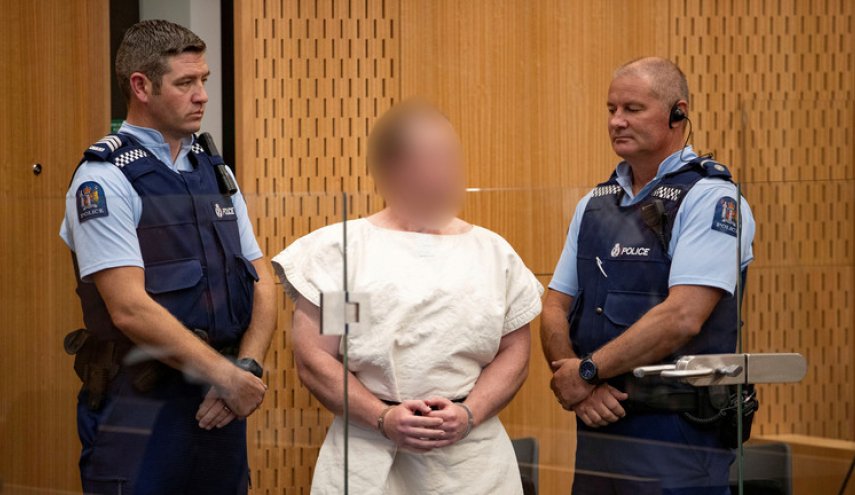 عامل حمله مسلحانه به مساجد نیوزیلند: بی گناهم!