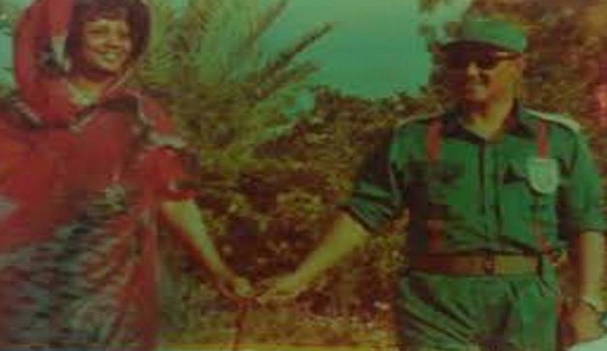 أول صورة لزوجة الرئيس السوداني الاسبق جعفر نميري