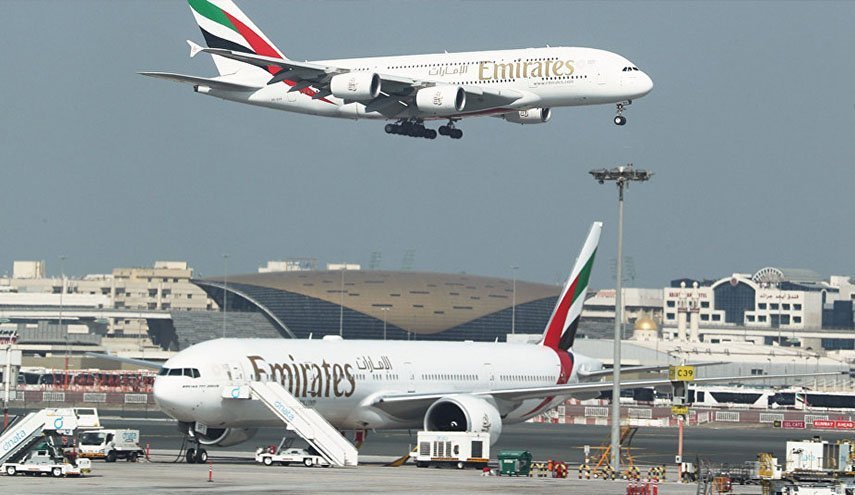 بیانیه سازمان هواپیمایی امارات درباره پرواز در خلیج‌فارس