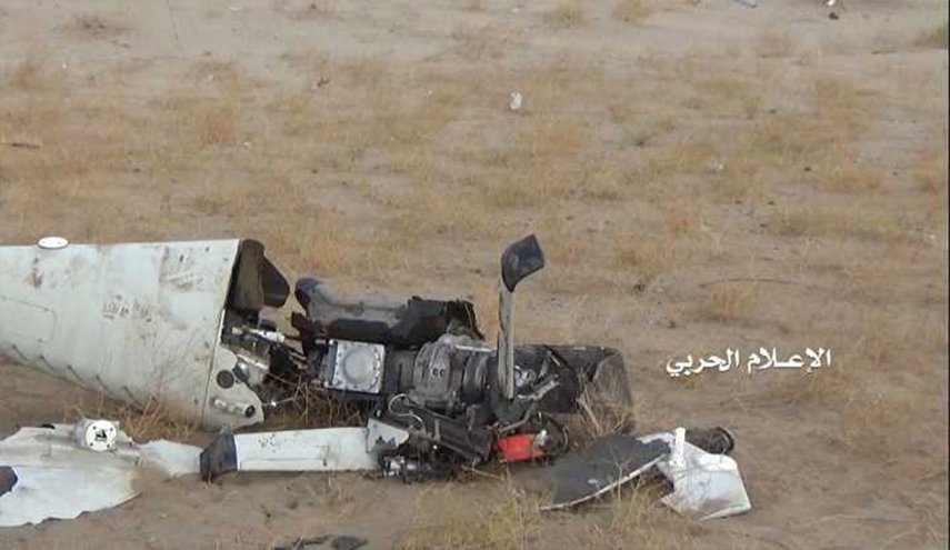 اسقاط طائرة تجسس سعودية في نجران