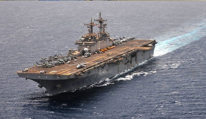 اعزام یک کشتی جنگی دیگر  آمریکا به منطقه غرب آسیا