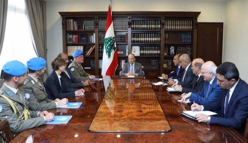 عون: لبنان سيطلب تجديد ولاية 