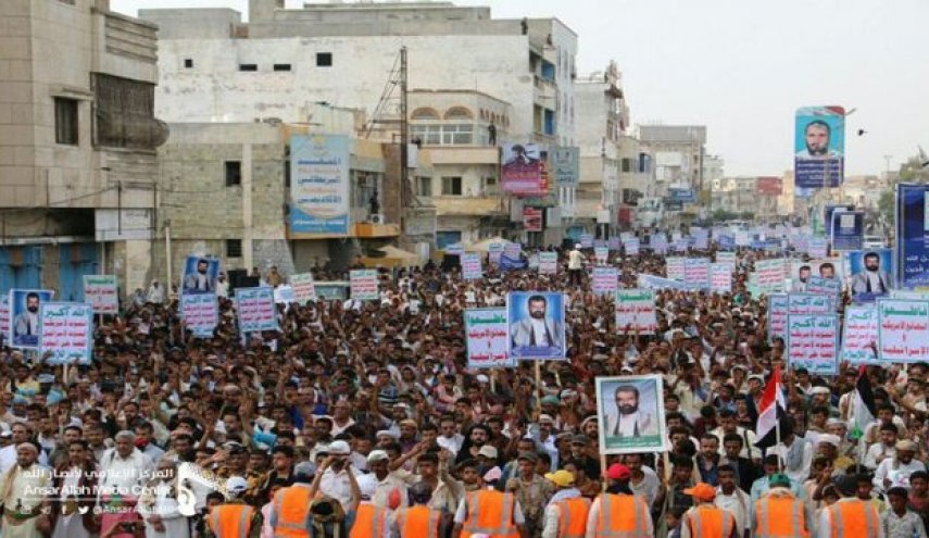 راهپیمایی یمنی‌ها علیه عادی‌سازی روابط با رژیم صهیونیستی
