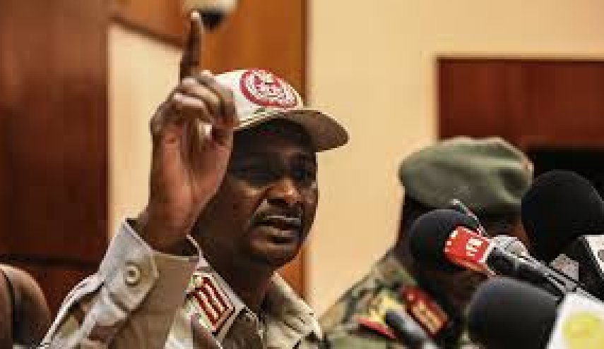 حمیدتی: شورای نظامی سودان نگهبان انقلاب این کشور است
