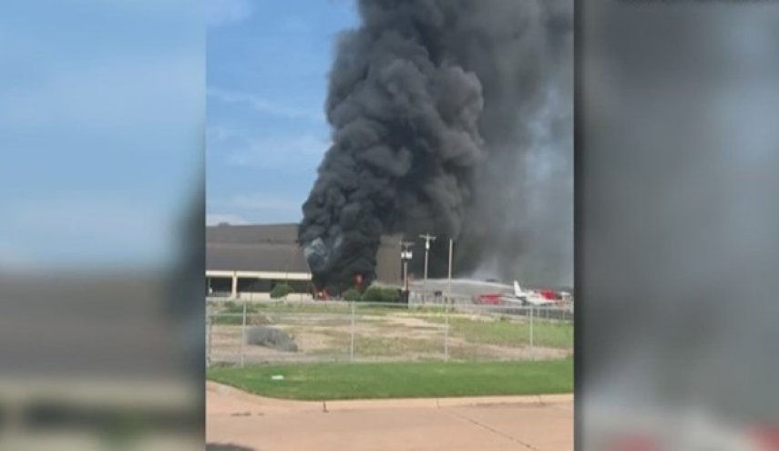 سقوط یک هواپیما در «آدیسون» در تگزاس 10 کشته برجا گذاشت