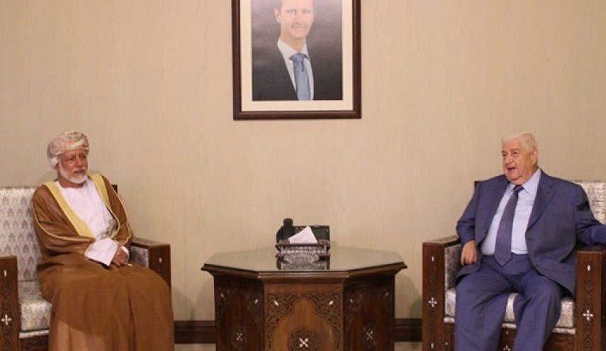 رایزنی پیرامون منطقه و روابط دوجانبه در دیدار وزیر خارجه عُمان و همتای سوری