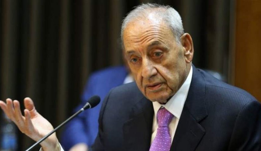 ما هو مقترح رئيس البرلمان اللبناني للتهدئة ؟
