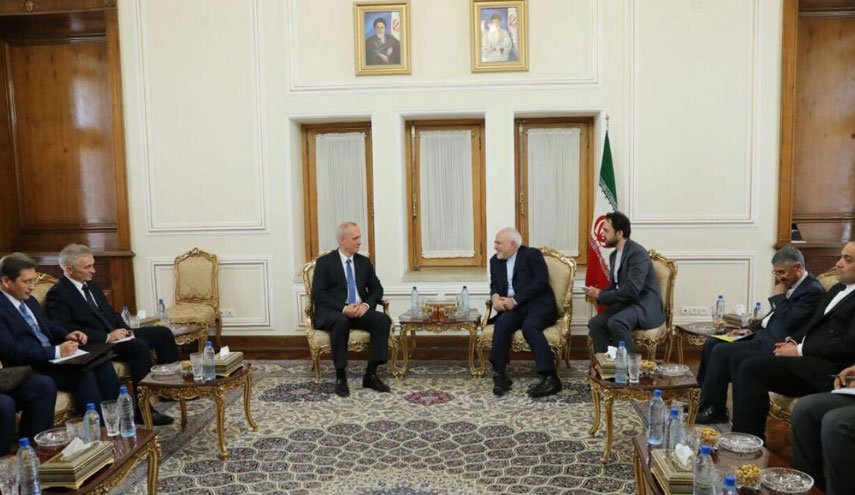 معاون منطقه ای وزیر خارجه بلاروس با ظریف دیدار کرد/ رایزنی در باره خطرات اقدامات آمریکا در زمینه توافقات بین المللی
