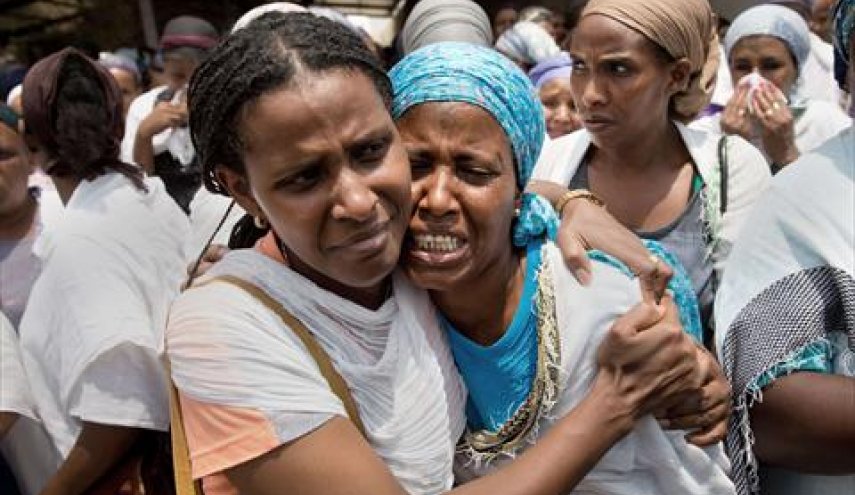 الفلاشا يتظاهرون مجدداً بعد الافراج عن قاتل الاثيوبي