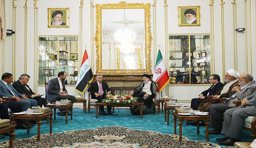 بالصور: رئيس القضاء الايراني يستقبل رئيس مجلس القضاء الأعلى العراقي