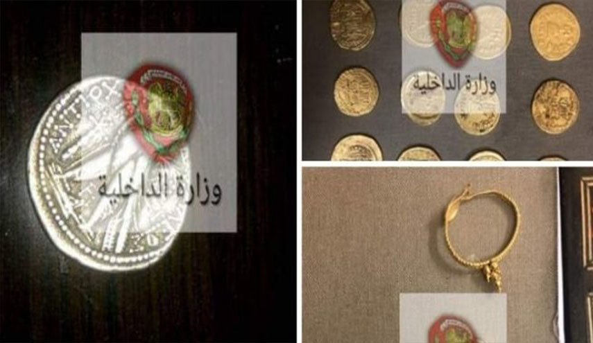 توقيف عصابة تتاجر بليرات ذهبية أثرية في دمشق