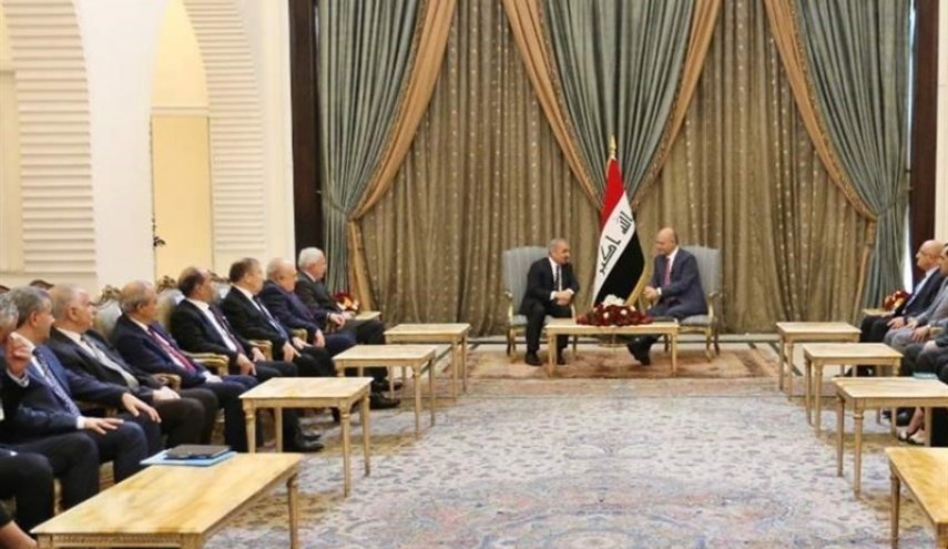 جزئیات دیدار نخست‌وزیر تشکیلات خودگردان فلسطین با برهم صالح
