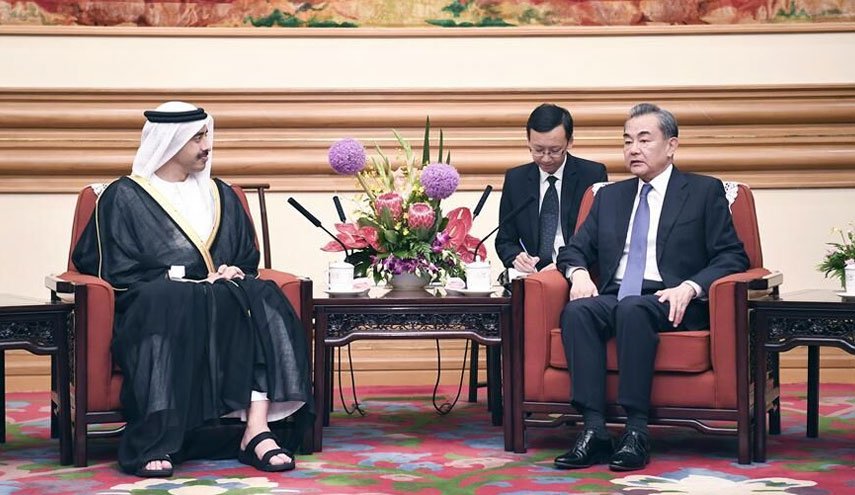وزرای خارجه چین و امارات دیدار کردند