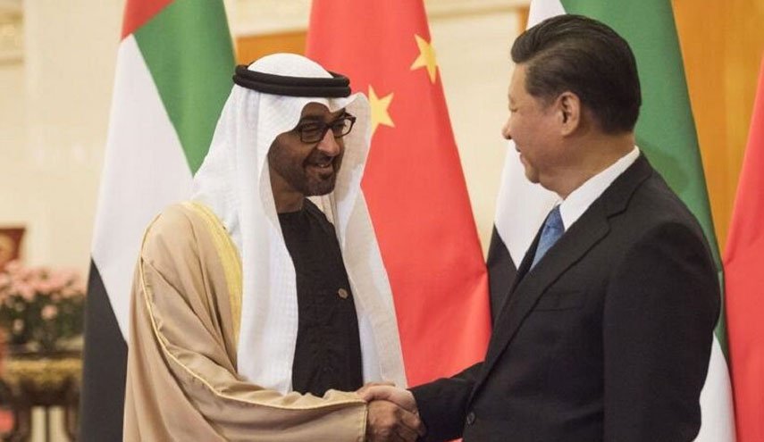 ولیعهد امارات با رییس جمهوری چین دیدار کرد