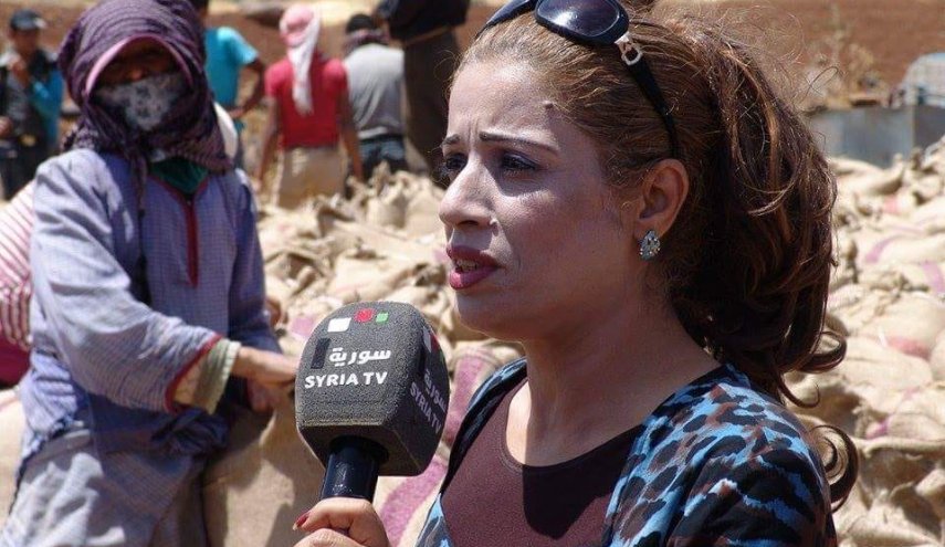 حادث صادم يتعرض له فريق التلفزيون السوري في درعا