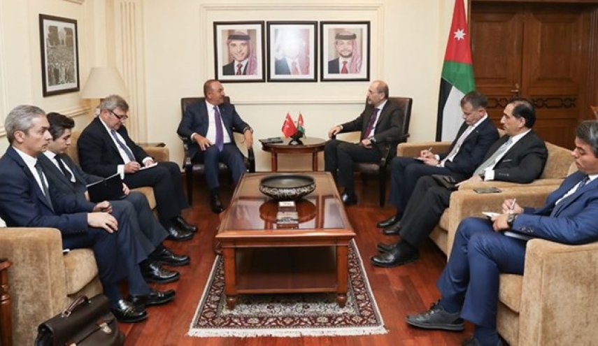 دیدار وزیر خارجه ترکیه با همتای اردنی
