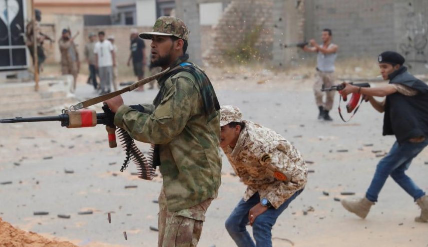 الوفاق: تجدد الاشتباكات مع قوات حفتر جنوبي طرابلس
