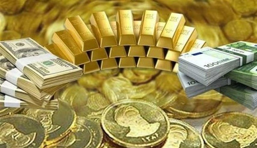 کاهش قیمت انواع ارز و طلا در بازار تهران