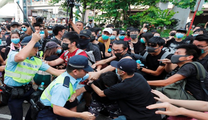 استمرار الإحتجاجات في هونغ كونغ 