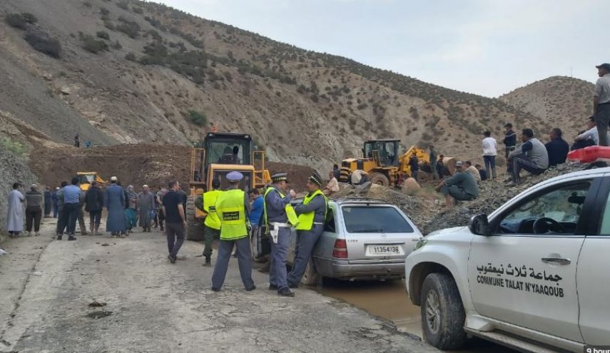 مقتل 15 شخصا بانهيار أرضي في جبال أطلس في المغرب