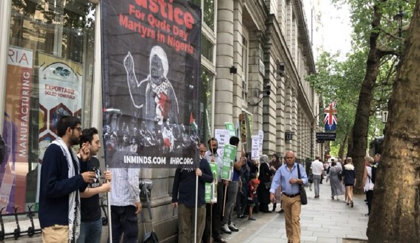 وقفة احتجاجية في لندن للمطالبة بإطلاق سراح الشيخ زكزاكي