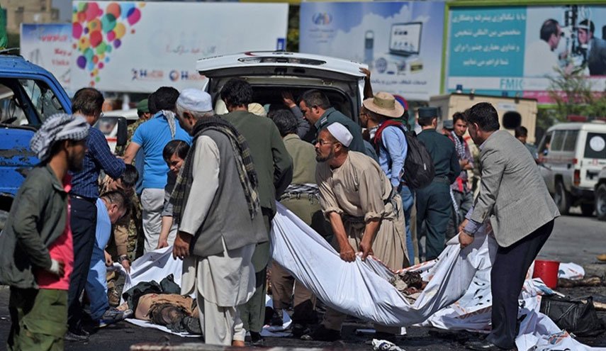 روز خونین انتخابات افغانستان/ انفجار بزرگ، 20 کشته و 50 مجروح 