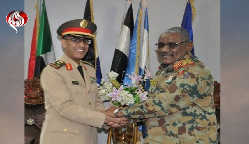 دیدار رئیس ستاد مشترک ارتش سودان با وابسته نظامی سعودی